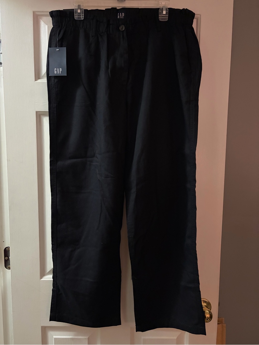 New GAP Easy Twill Pant with Elastic Waist